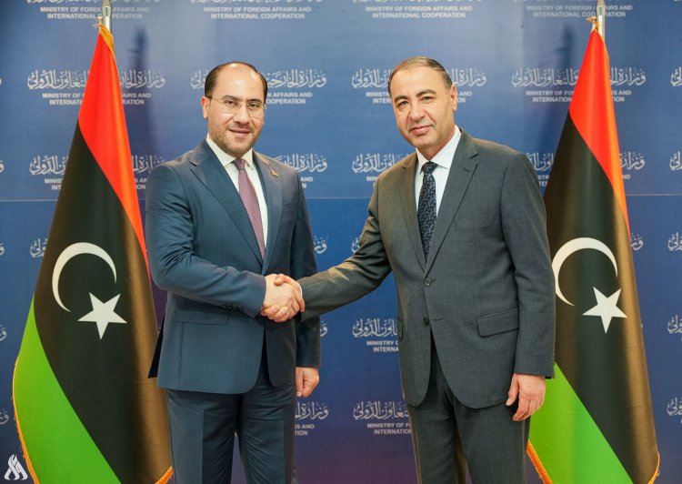 العراق وليبيا يؤكدان ضرورة توحيد الجهود لدعم الاستقرار وتعزيز الأمن في المنطقة