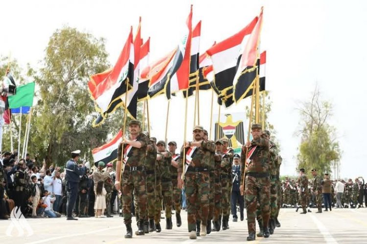 شرطة كركوك تحتفل بتخرج الدفعة الثالثة من متطوعي الرعاية الاجتماعية